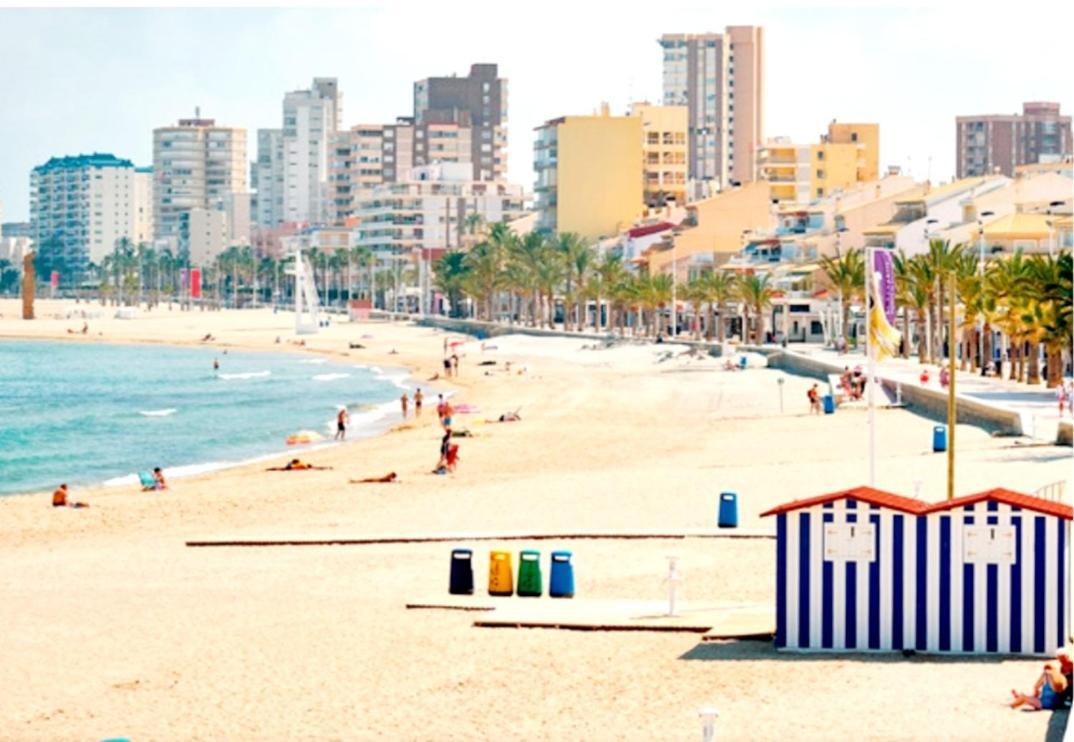 Sunny Duplex In Front Of Campello Beach El Campello Exterior photo